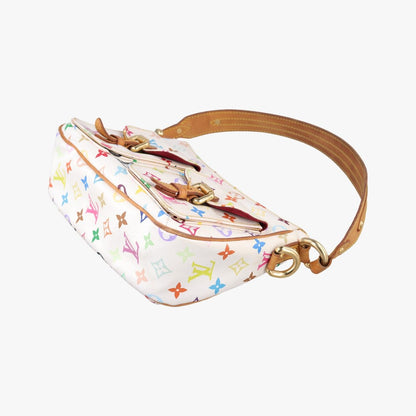 Louis Vuitton Lodge PM Blanc Monogram Multicolor — view 4