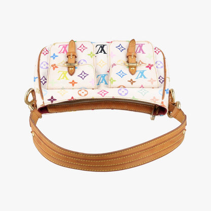 Louis Vuitton Lodge PM Blanc Monogram Multicolor — view 8