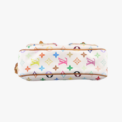 Louis Vuitton Lodge PM Blanc Monogram Multicolor — view 3