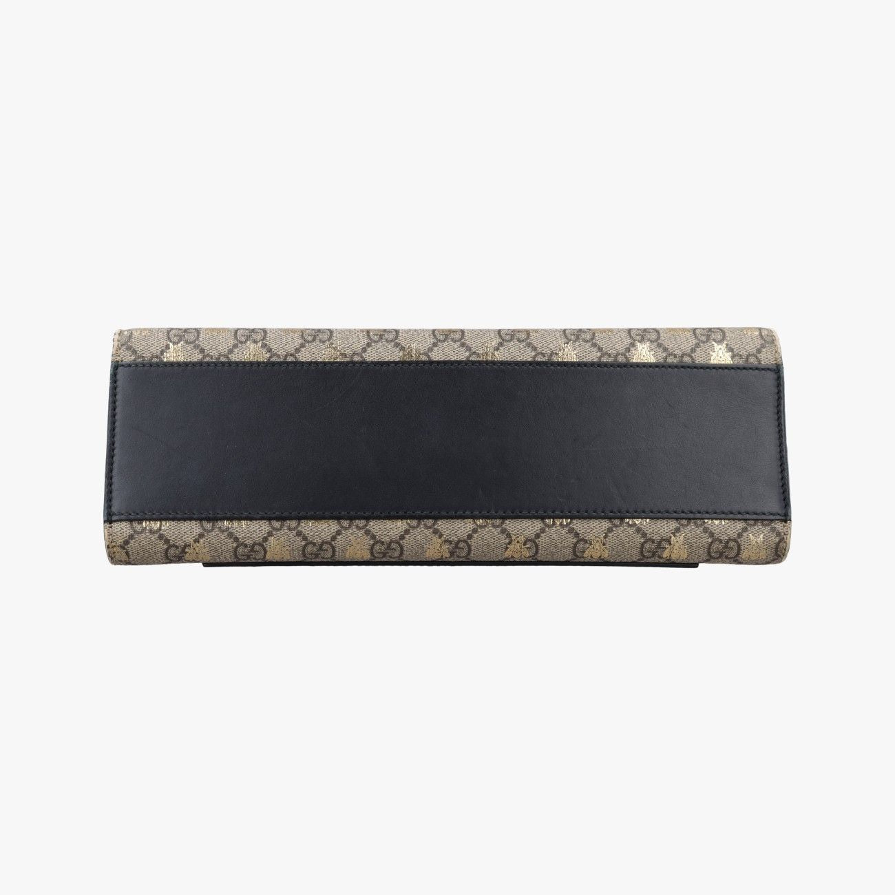 Gucci Padlock Beige Black Leather — view 3