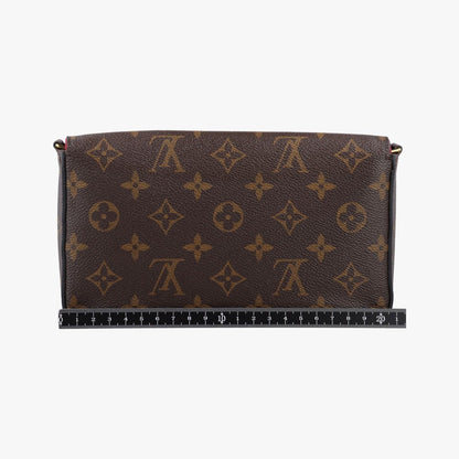 Louis Vuitton Pochette Felicie Monogram Brown Canvas — view 2