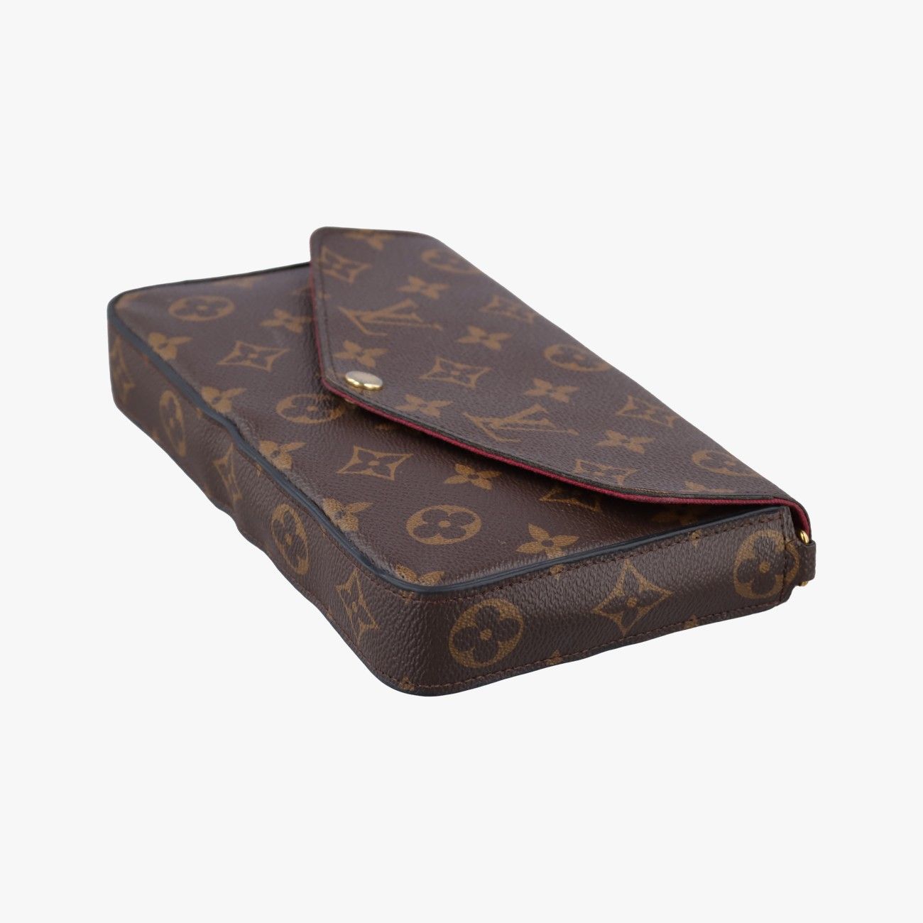 Louis Vuitton Pochette Felicie Monogram Brown Canvas — view 4