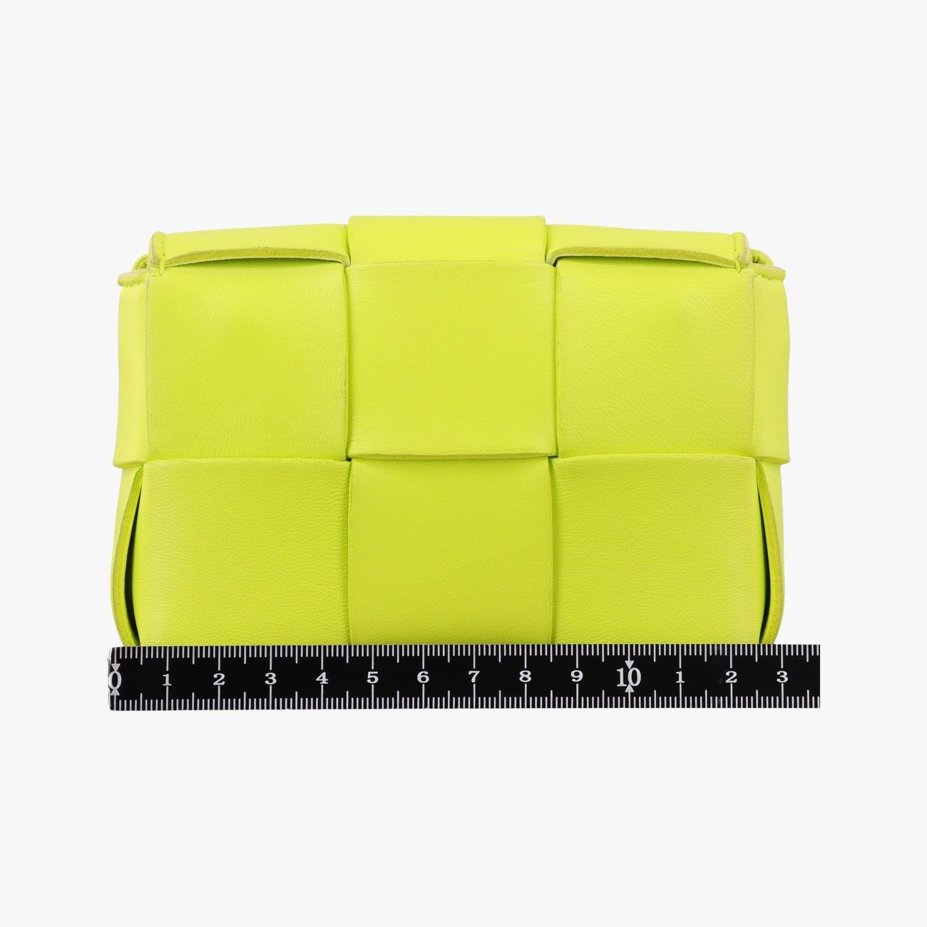 Bottega Veneta Cassette Green Lambskin Shoulder Bag — view 2