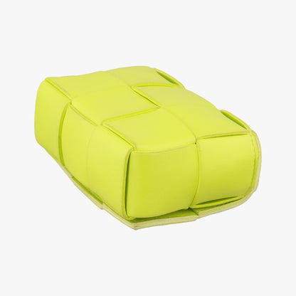 Bottega Veneta Cassette Green Lambskin Shoulder Bag — view 6