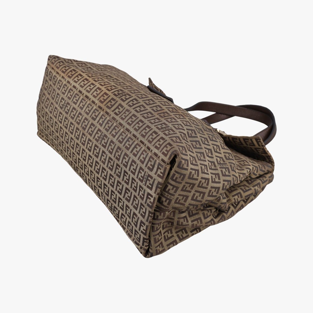 Fendi Zucchino Brown Canvas — view 4