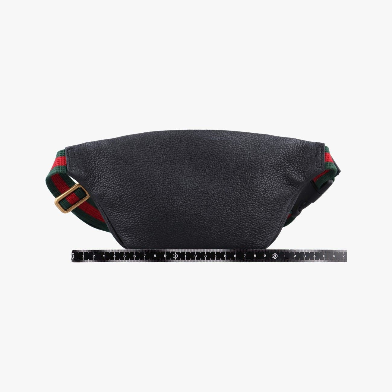 Gucci Print Black Leather Handbag — view 2