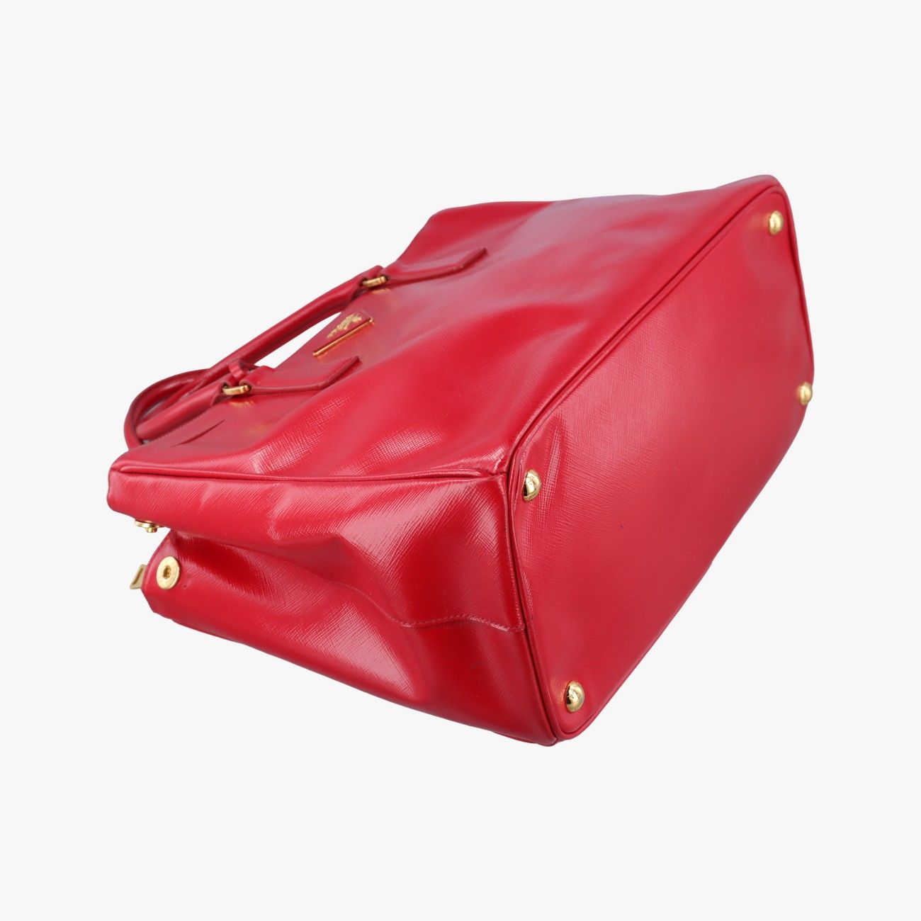 Prada Galleria Red Saffiano Patent 31 — view 5
