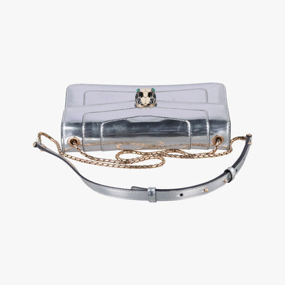 Bvlgari Serpenti Forever Silver Patent — view 8