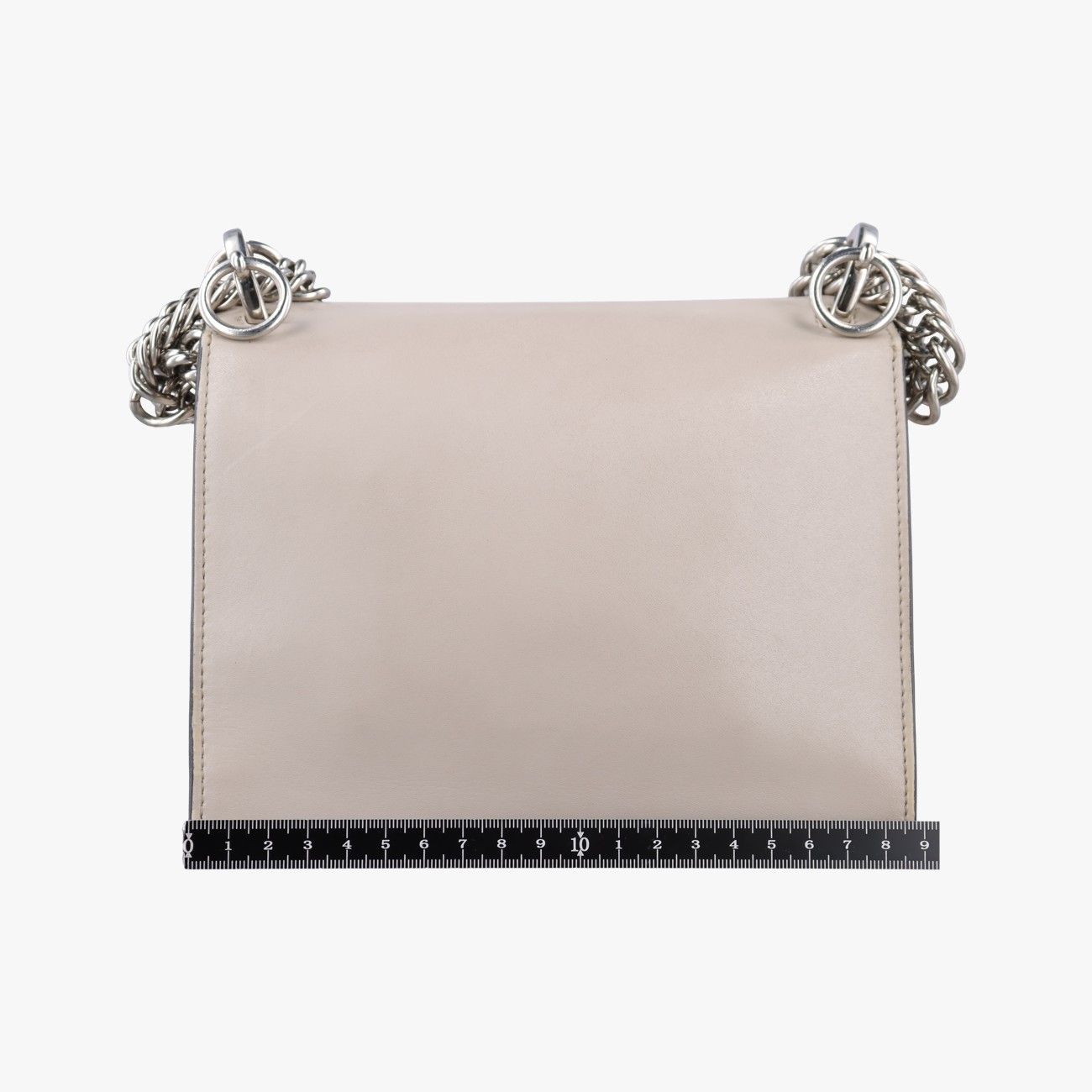Fendi Studded Canai Beige Leather — view 2