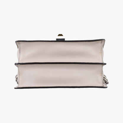Fendi Studded Canai Beige Leather — view 3