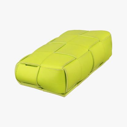 Bottega Veneta Cassette Green Lambskin Shoulder Bag — view 7