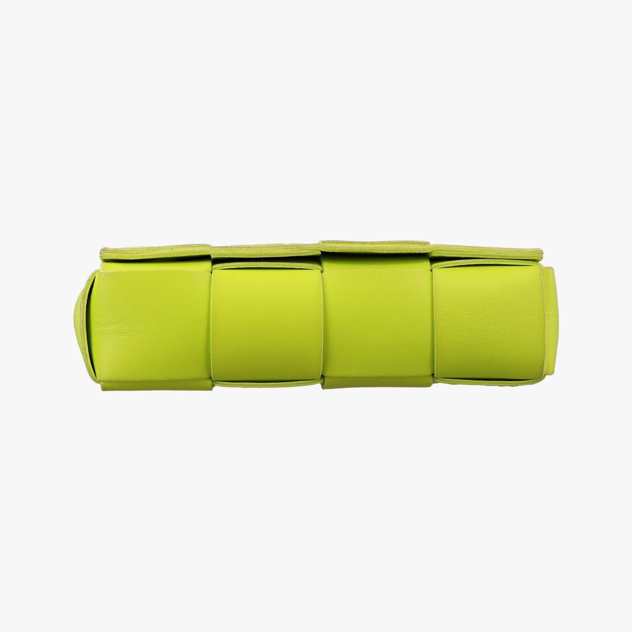 Bottega Veneta Cassette Green Lambskin Shoulder Bag — view 3