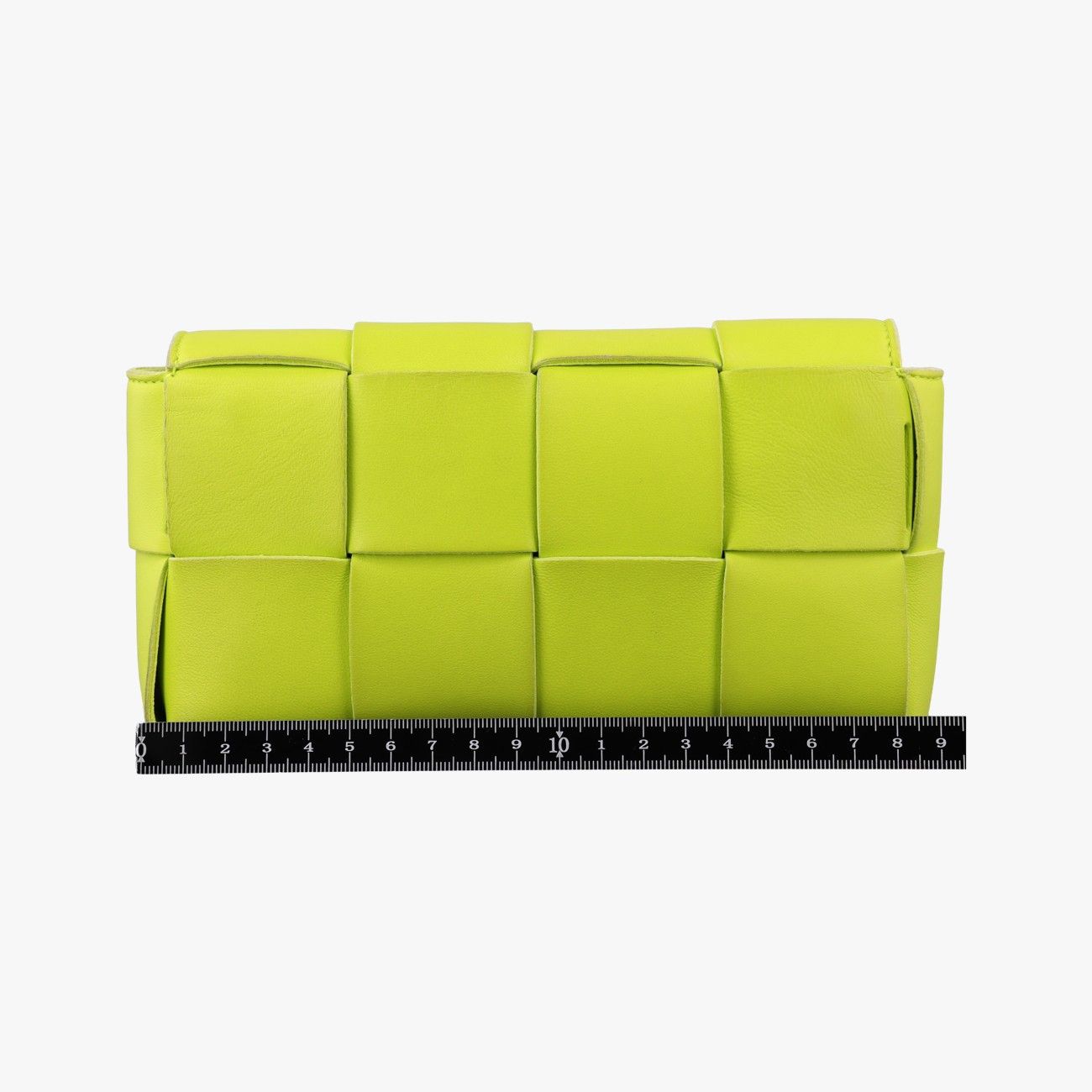 Bottega Veneta Cassette Green Lambskin Shoulder Bag — view 2