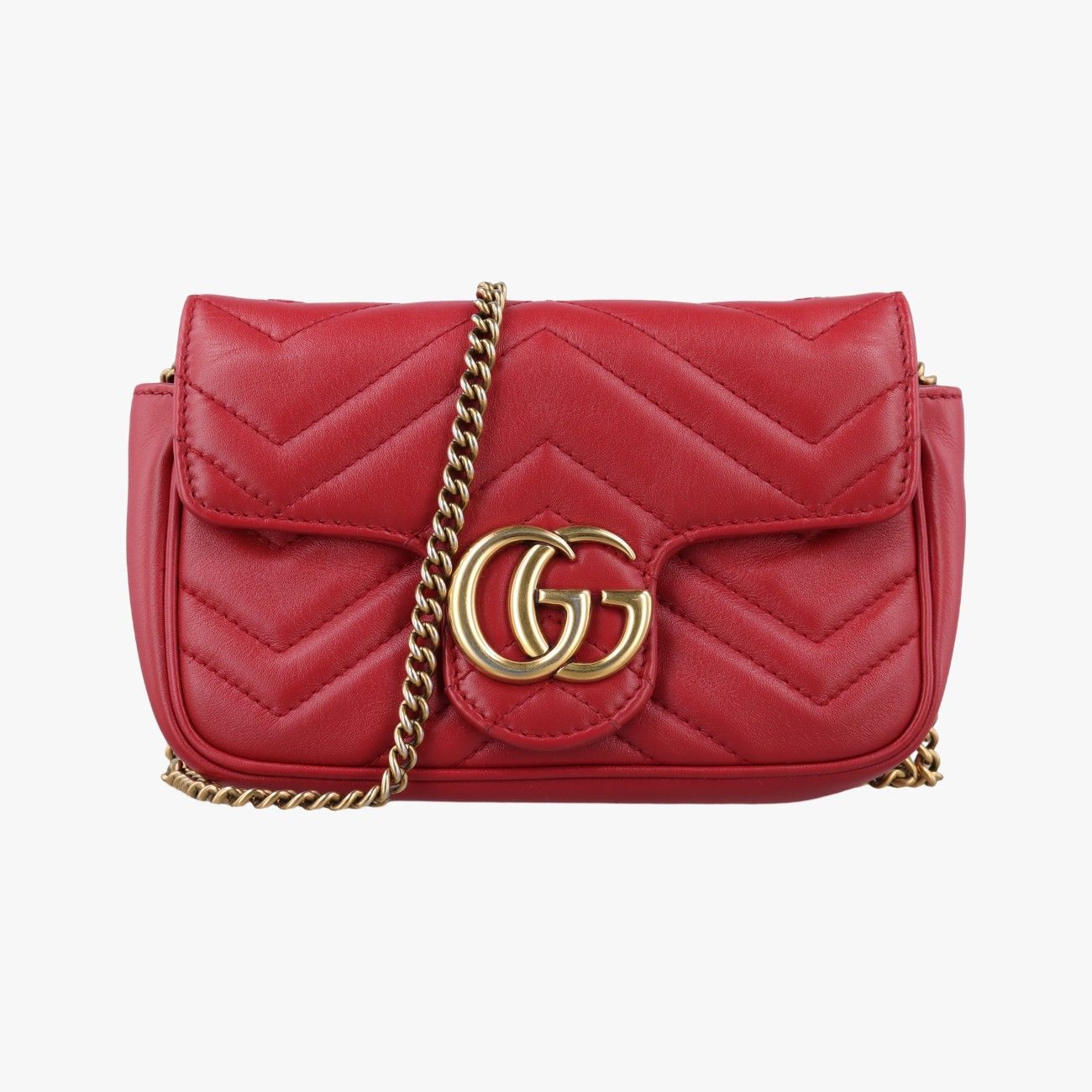 Gucci GG Marmont Red Leather