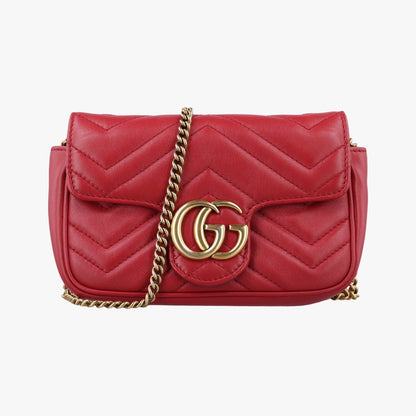 Gucci GG Marmont Red Leather