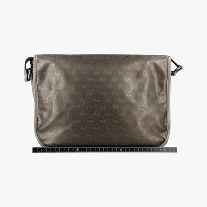 Gucci GG Plus Messenger Gold Leather — view 2