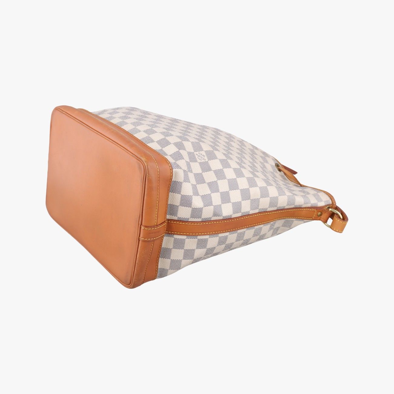 Louis Vuitton Noe Azur Damier Canvas Bucket Bag — view 4