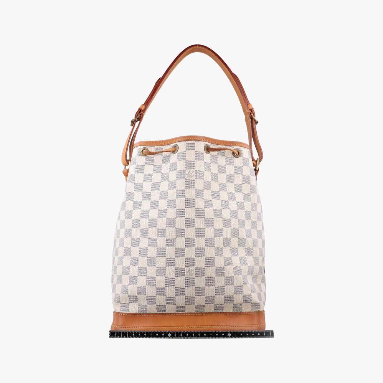 Louis Vuitton Noe Azur Damier Canvas Bucket Bag — view 2
