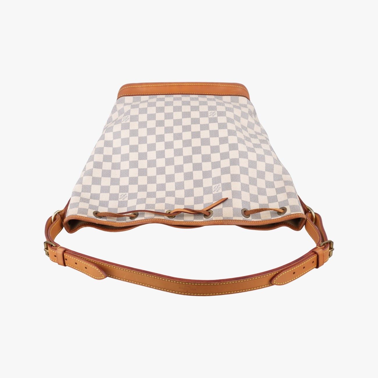 Louis Vuitton Noe Azur Damier Canvas Bucket Bag — view 8