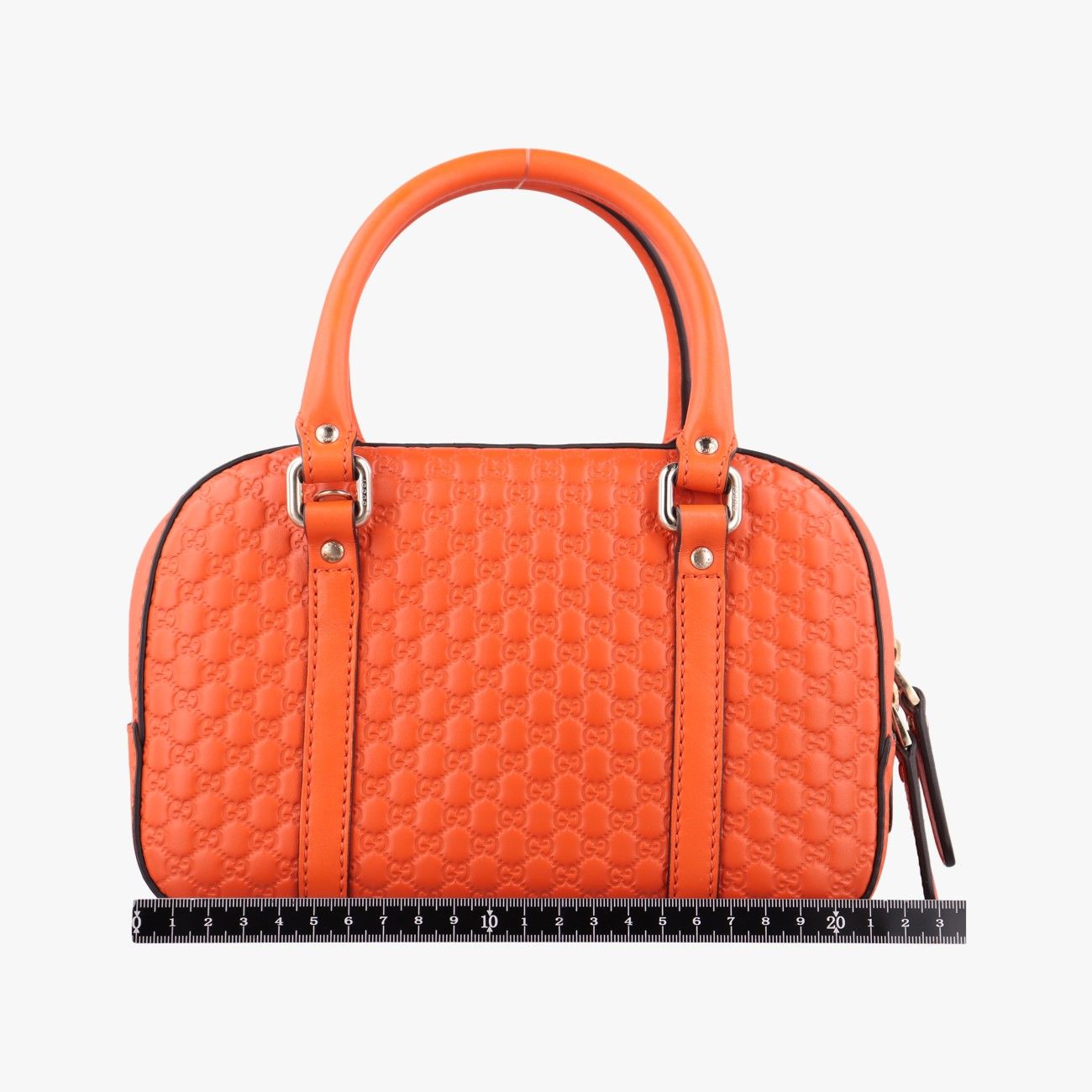Gucci Micro Guccissima Orange Leather — view 2