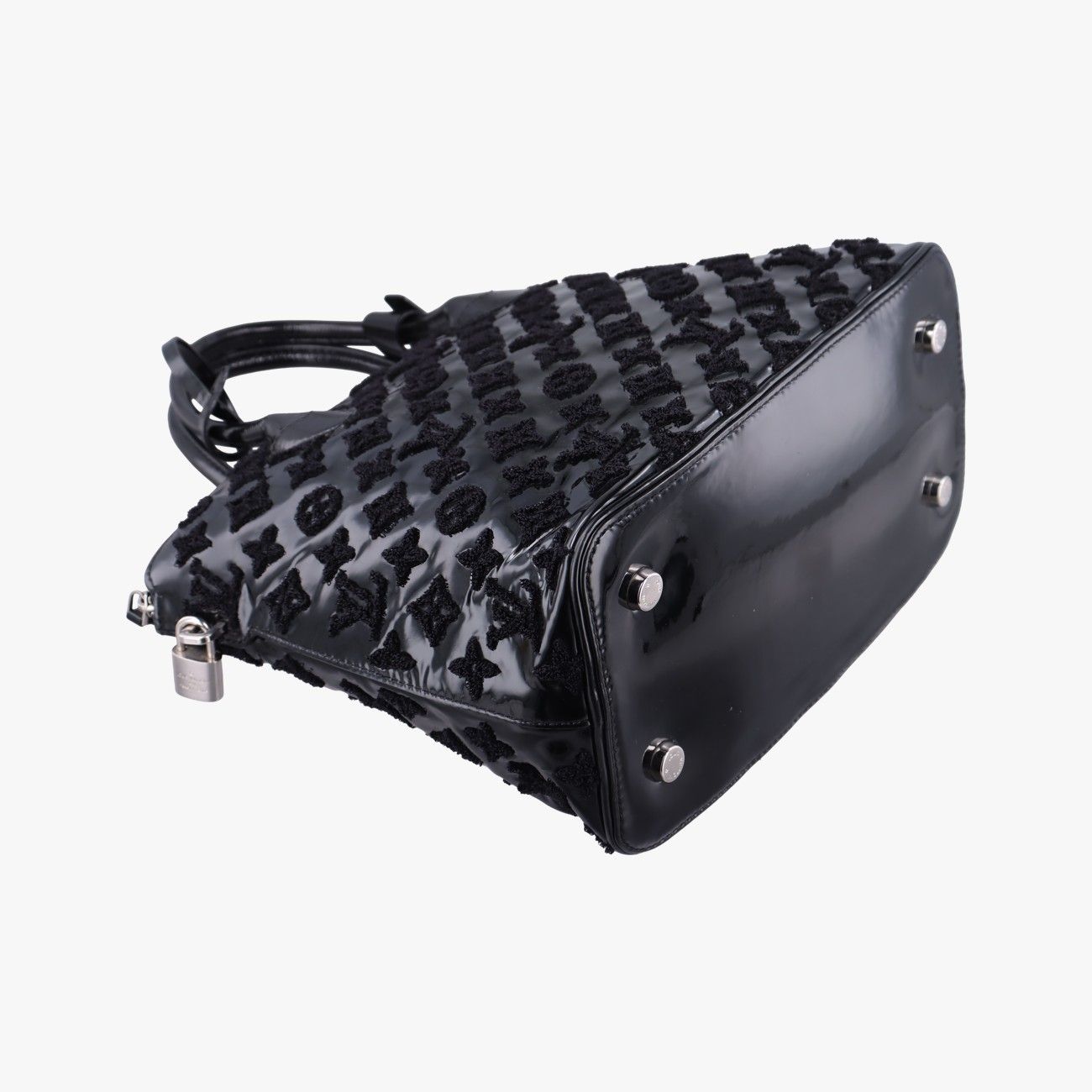 Louis Vuitton Lockit Noir Vernis Embroidery — view 5