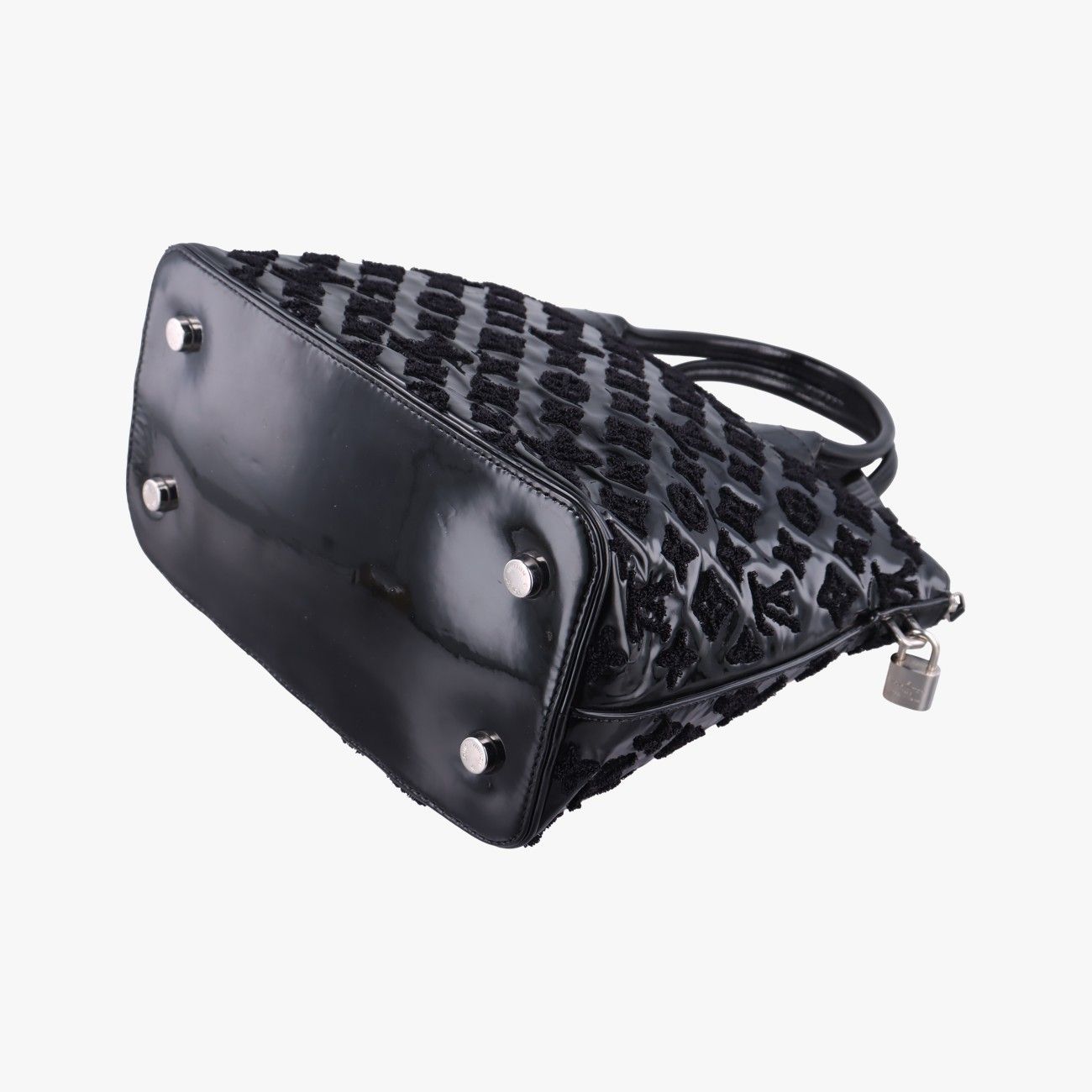 Louis Vuitton Lockit Noir Vernis Embroidery — view 6