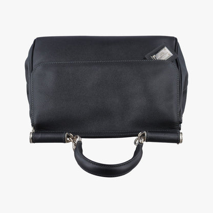 Dolce & Gabbana Sicily Black Leather — view 8