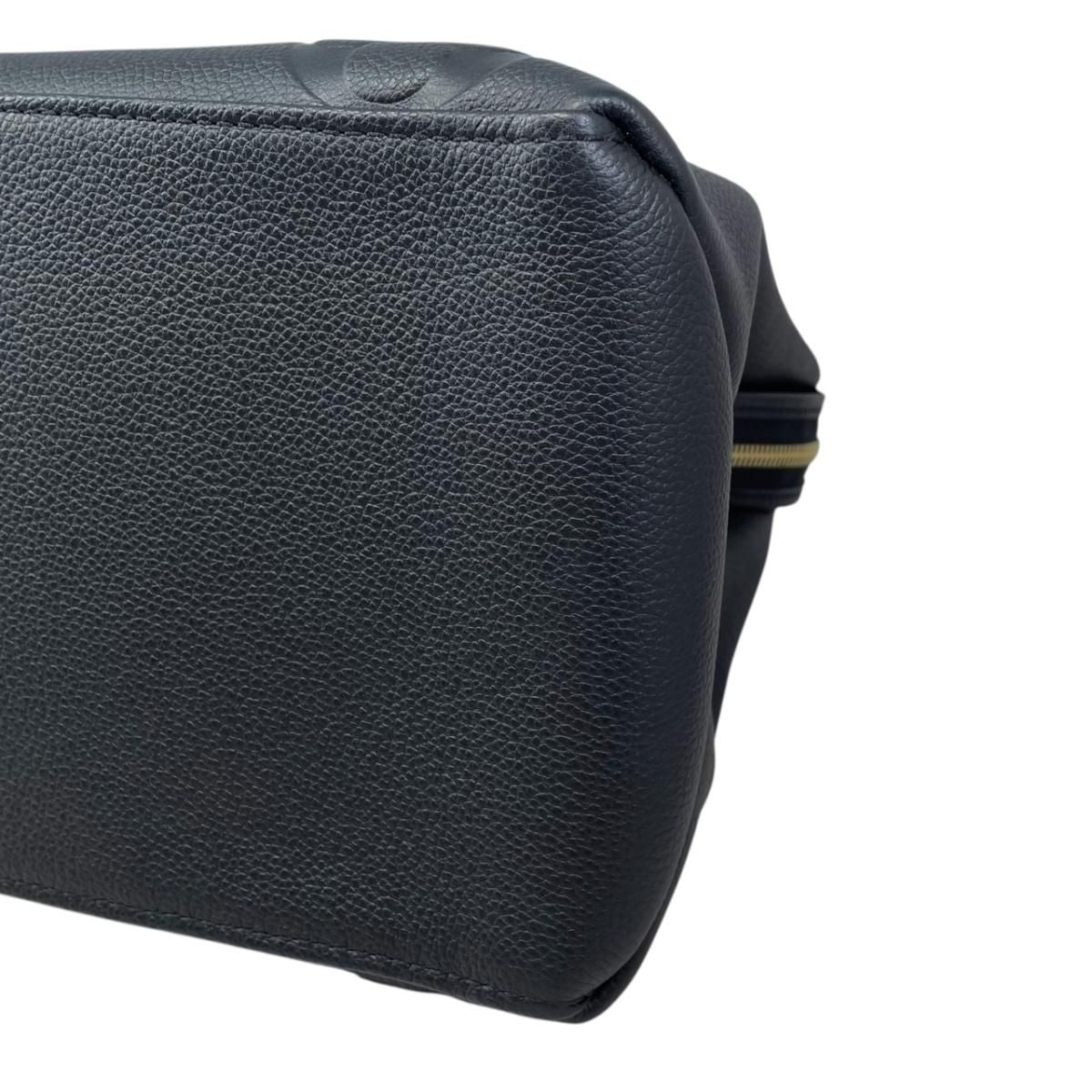 Louis Vuitton Tote Shoulder Bag Grand Palais MM Monogram Empreinte Noir Black — view 7