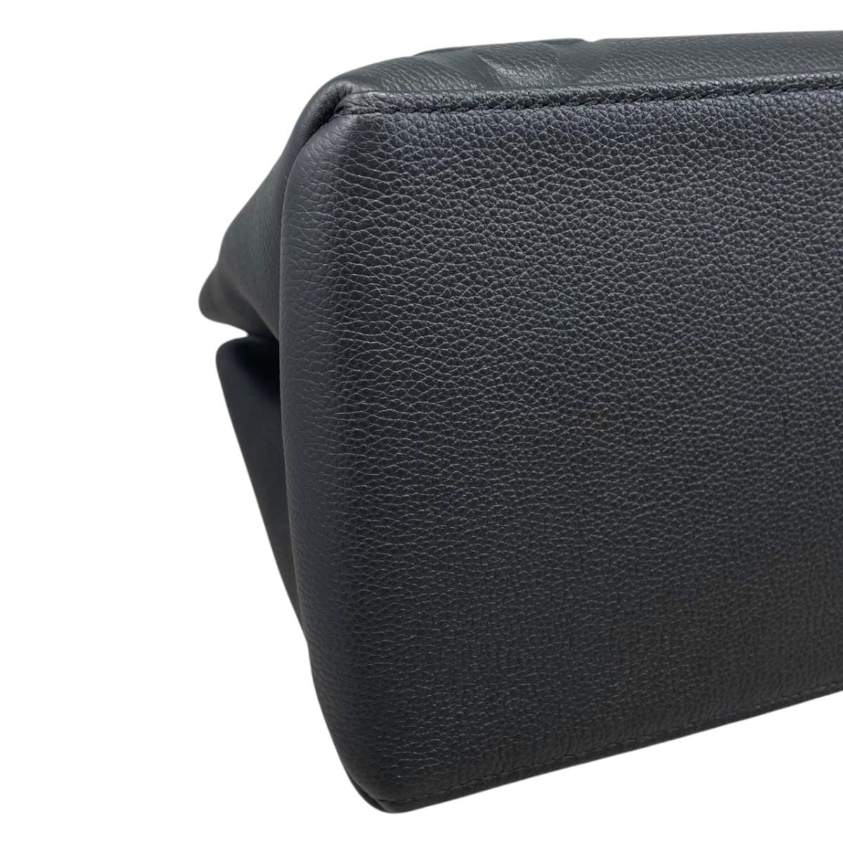 Louis Vuitton Tote Shoulder Bag Grand Palais MM Monogram Empreinte Noir Black — view 6
