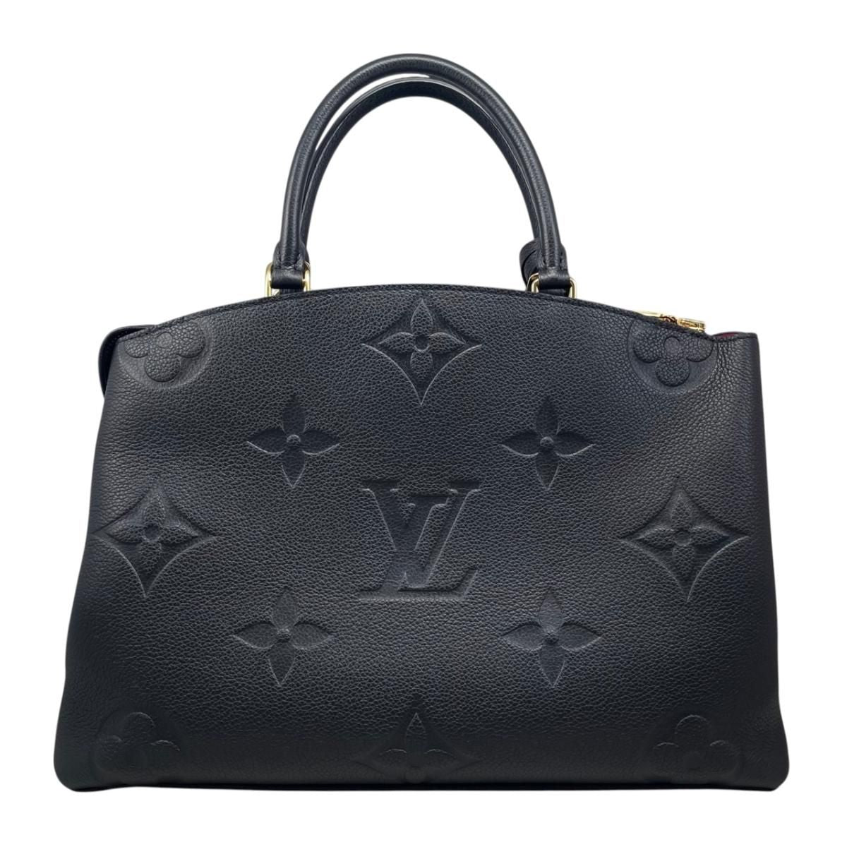 Louis Vuitton Tote Shoulder Bag Grand Palais MM Monogram Empreinte Noir Black — view 2