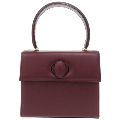 Cartier Must Line Handbag Leather Bordeaux