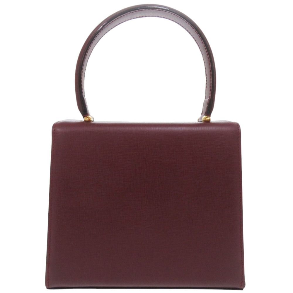 Cartier Must Line Handbag Leather Bordeaux — view 3