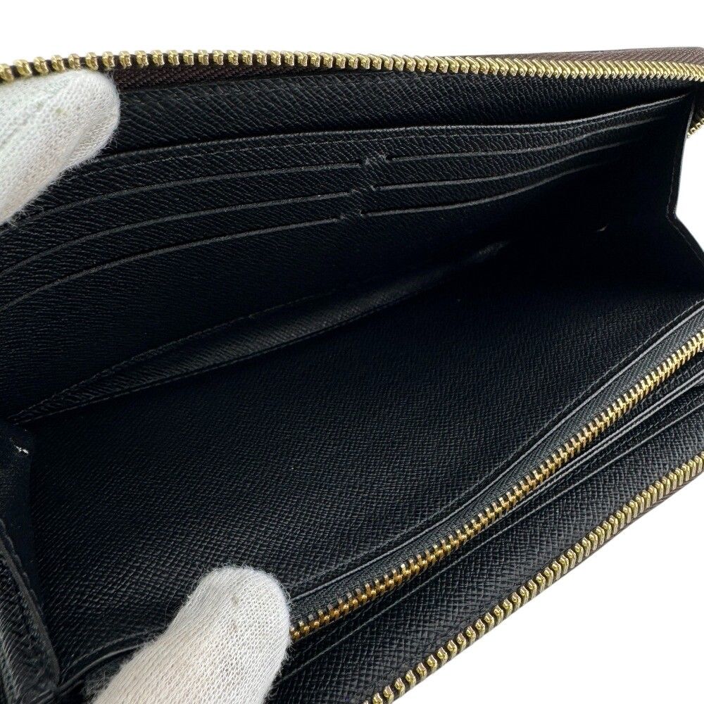 Louis Vuitton Zippy Wallet Giant Monogram Reverse Leather Brown