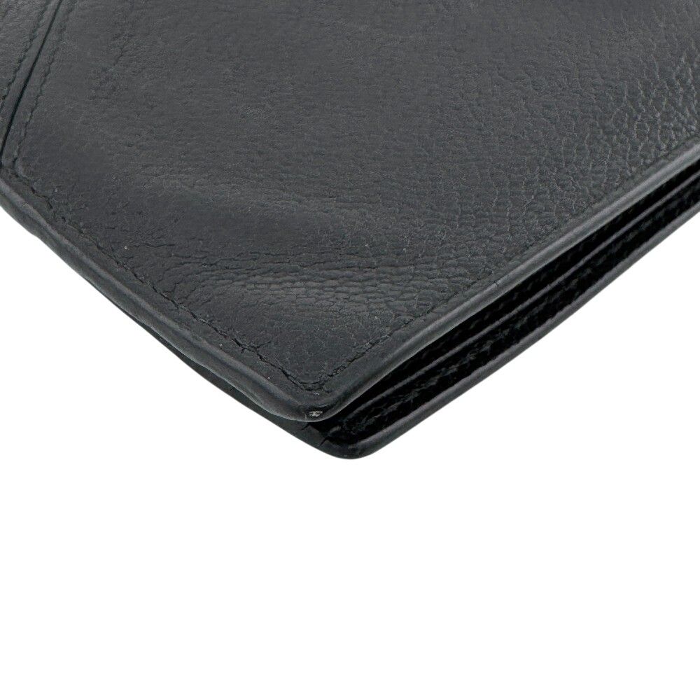 Prada Saffiano Leather Bifold Wallet Black — view 3