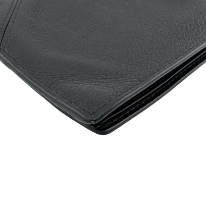 Prada Saffiano Leather Bifold Wallet Black — view 3
