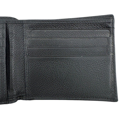 Prada Saffiano Leather Bifold Wallet Black — view 6