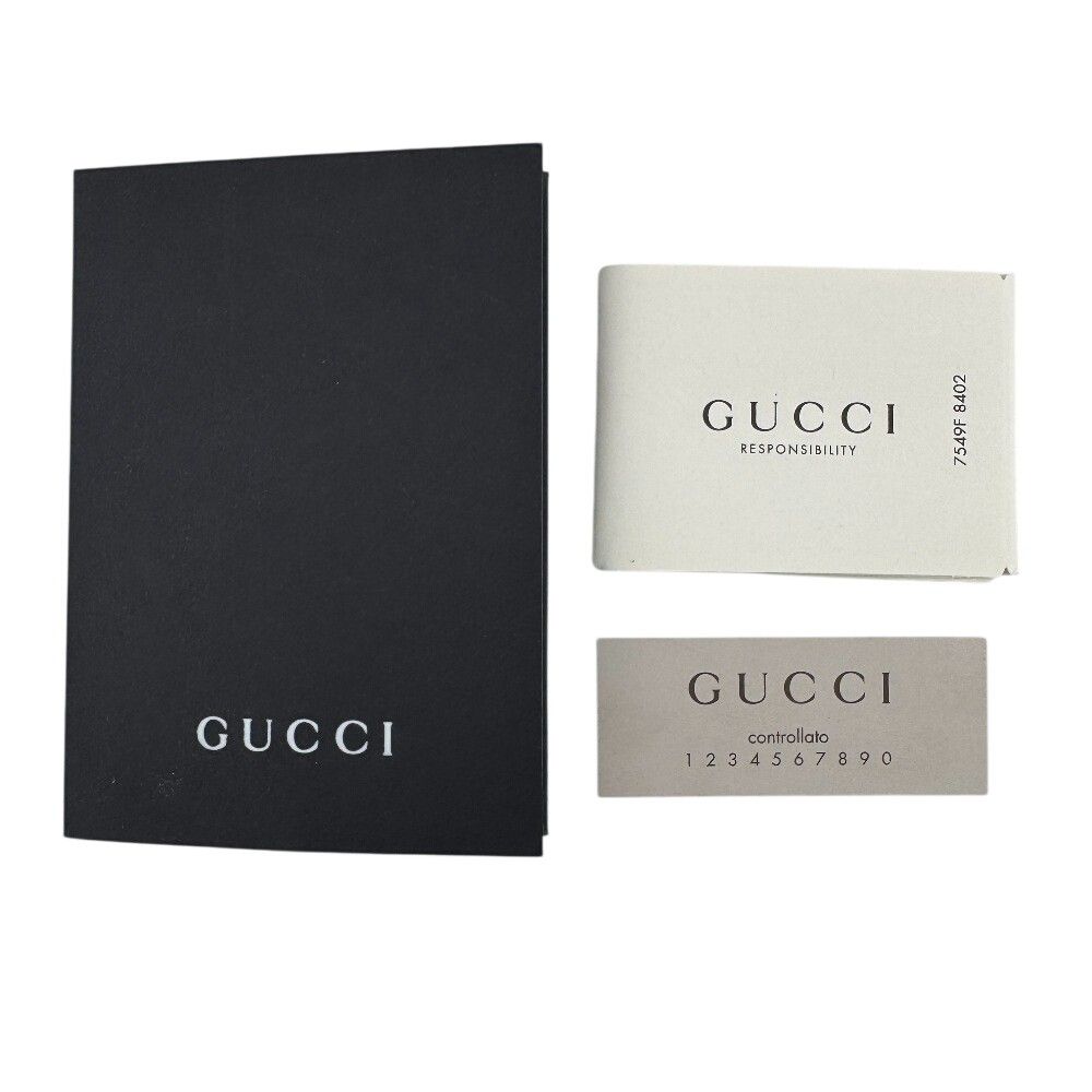 Gucci Interlocking G Leather Bifold Wallet Beige