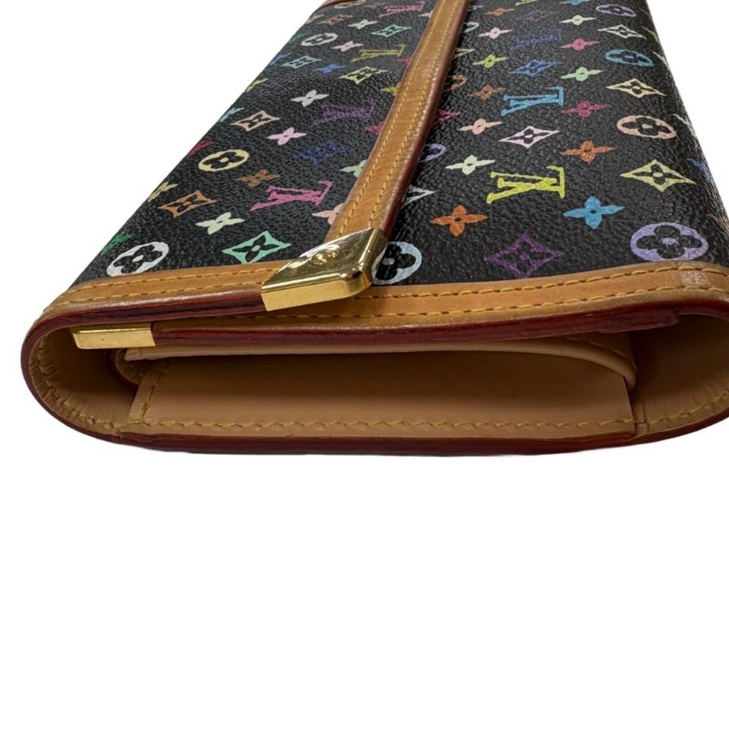 Louis Vuitton Porte Tresor International Wallet Monogram Multicolor — view 3