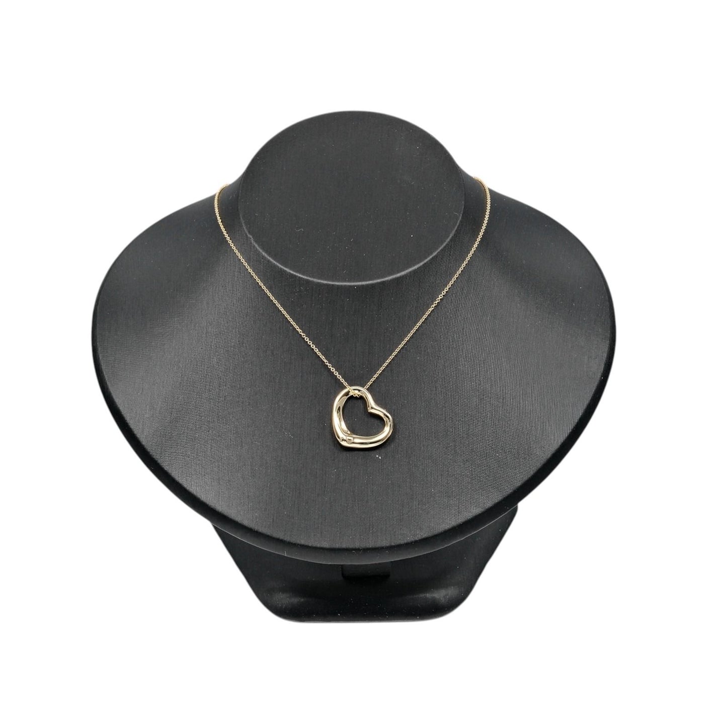 Tiffany & Co Open Heart 22 18k Yellow Gold Necklace — view 2