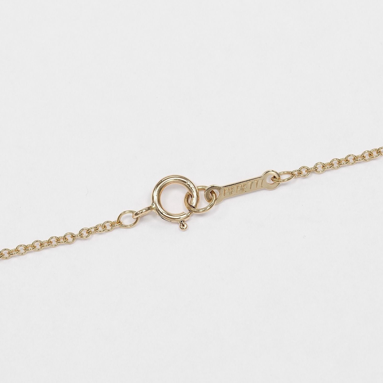 Tiffany & Co Open Heart 22 18k Yellow Gold Necklace — view 5