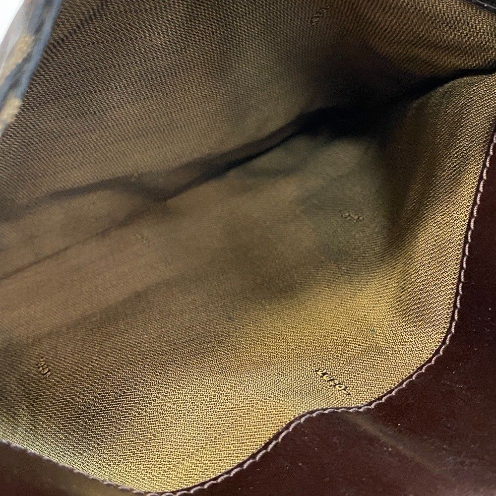 Fendi Zucca Leather Handbag Brown