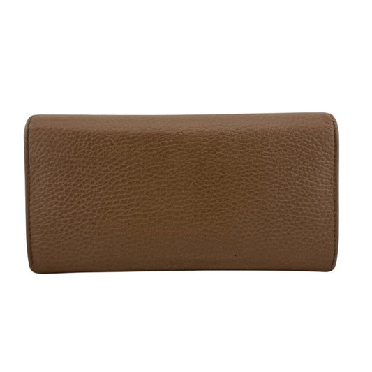 Gucci GG Marmont Leather Wallet Beige