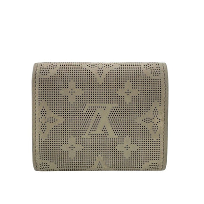 Louis Vuitton Portefeuille Iris XS Mahina Reverse Leather Trifold Wallet Beige