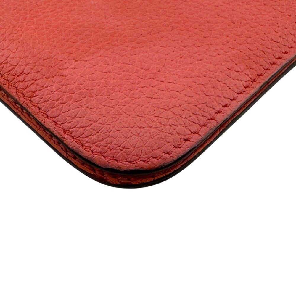Hermes Dogon Togo Leather Wallet Pink — view 2