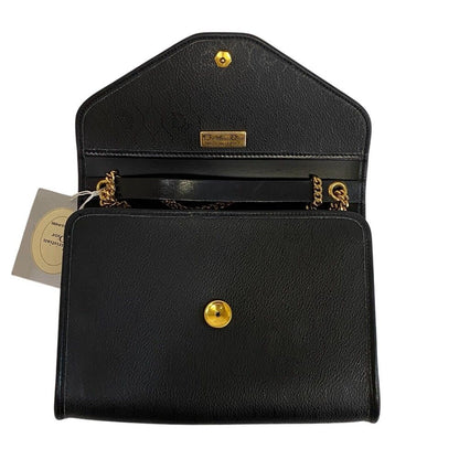 Dior Honeycomb Trotter Leather Shoulder Bag Black — view 6