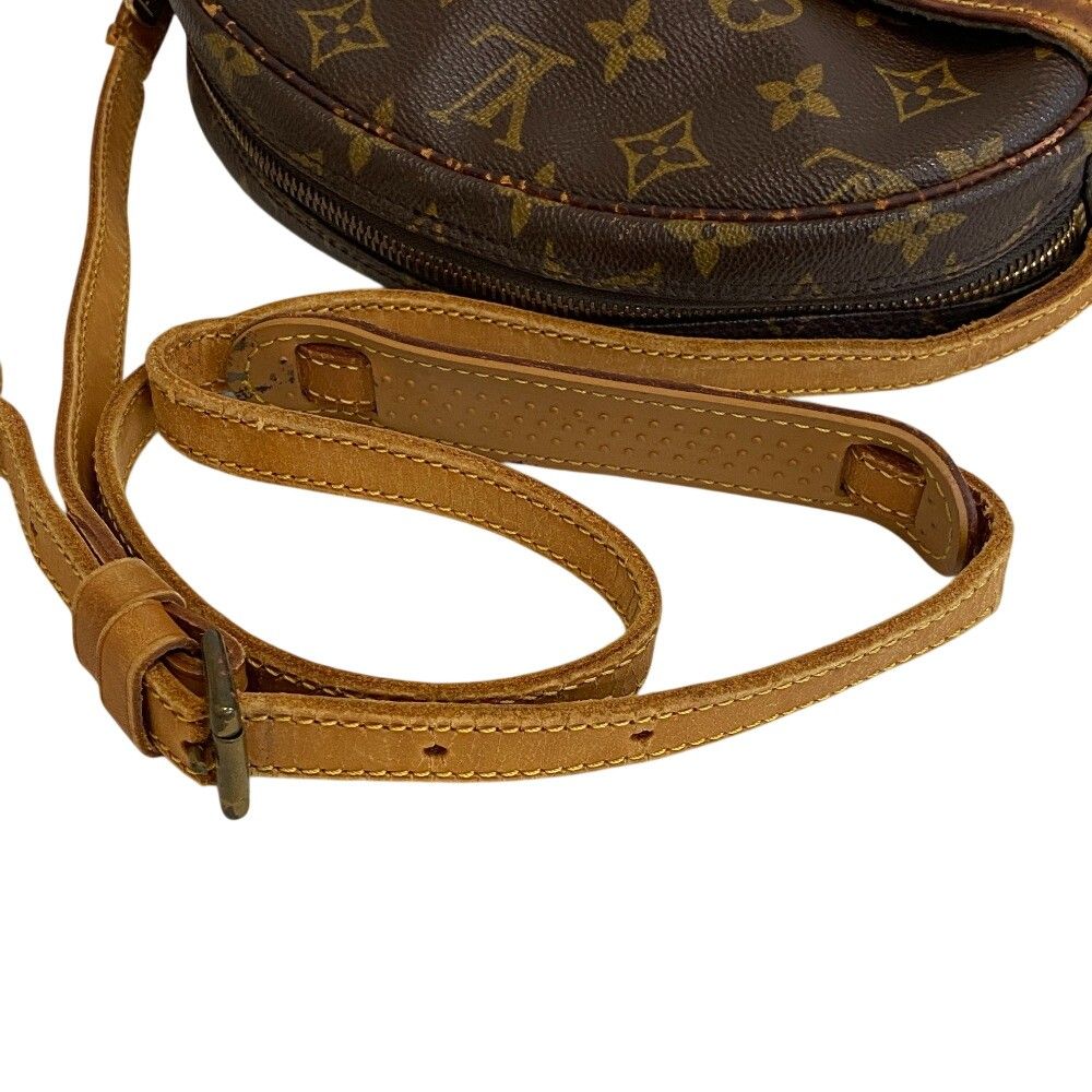 Louis Vuitton Leather Shoulder Bag Brown — view 4