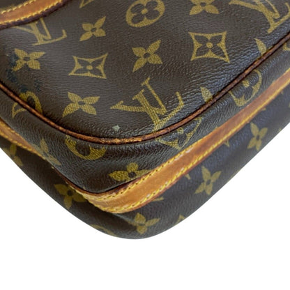 Louis Vuitton Leather Shoulder Bag Brown — view 2