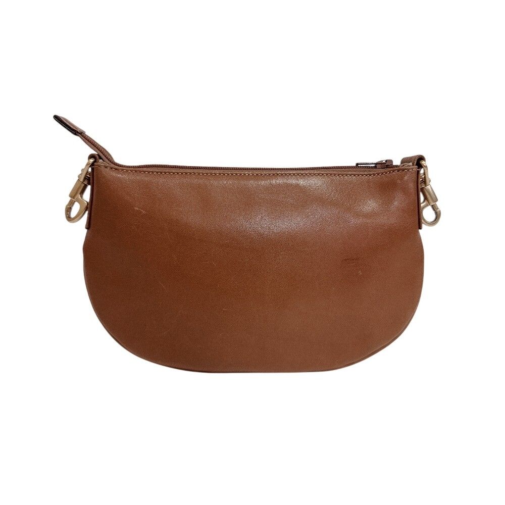 Gucci Vintage Leather Pouch Brown