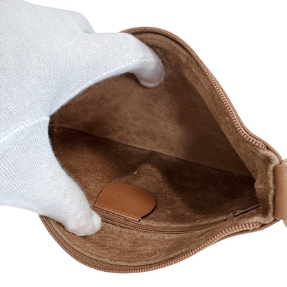 Gucci Vintage Leather Pouch Brown — view 6