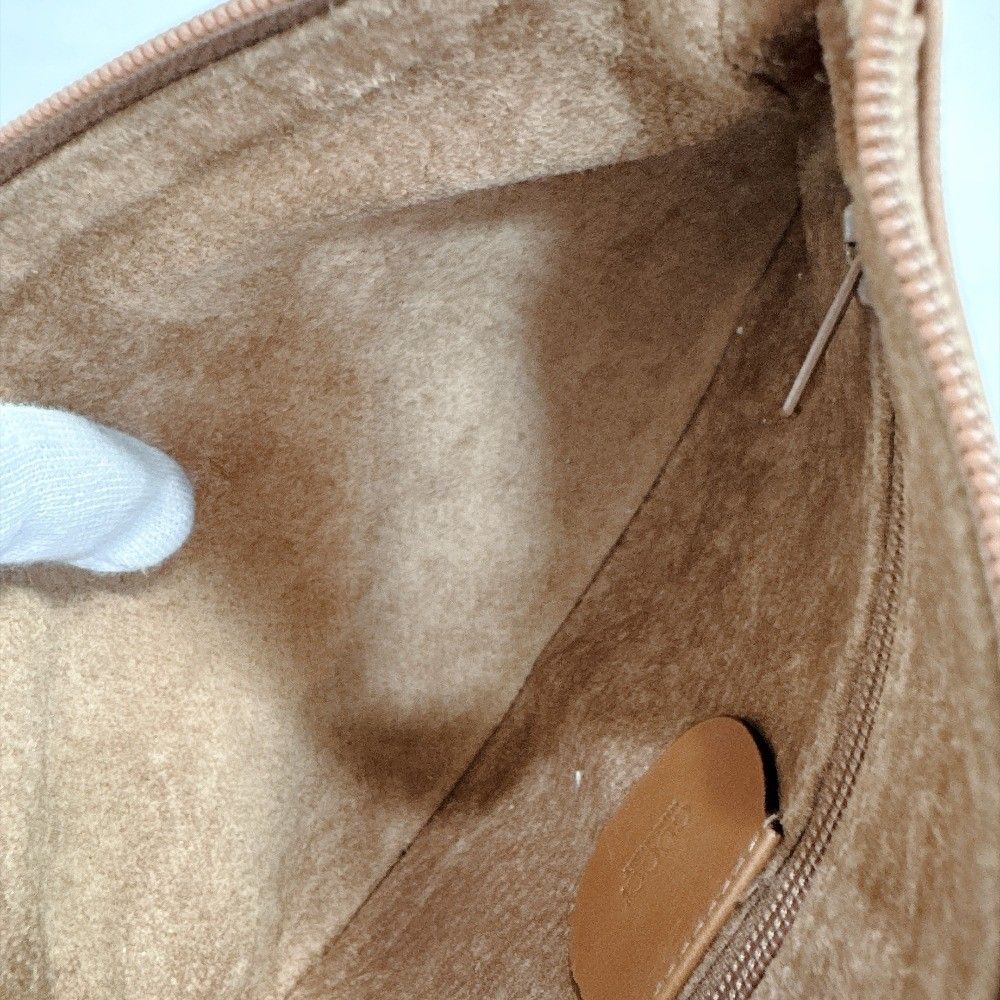 Gucci Vintage Leather Pouch Brown — view 7